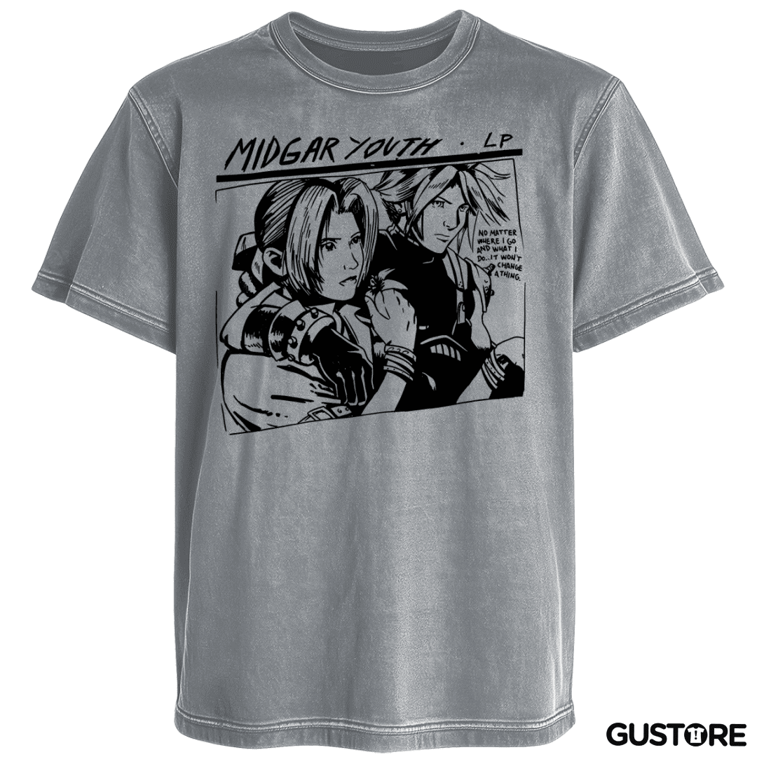 Polera desgastada Midgar Youth 