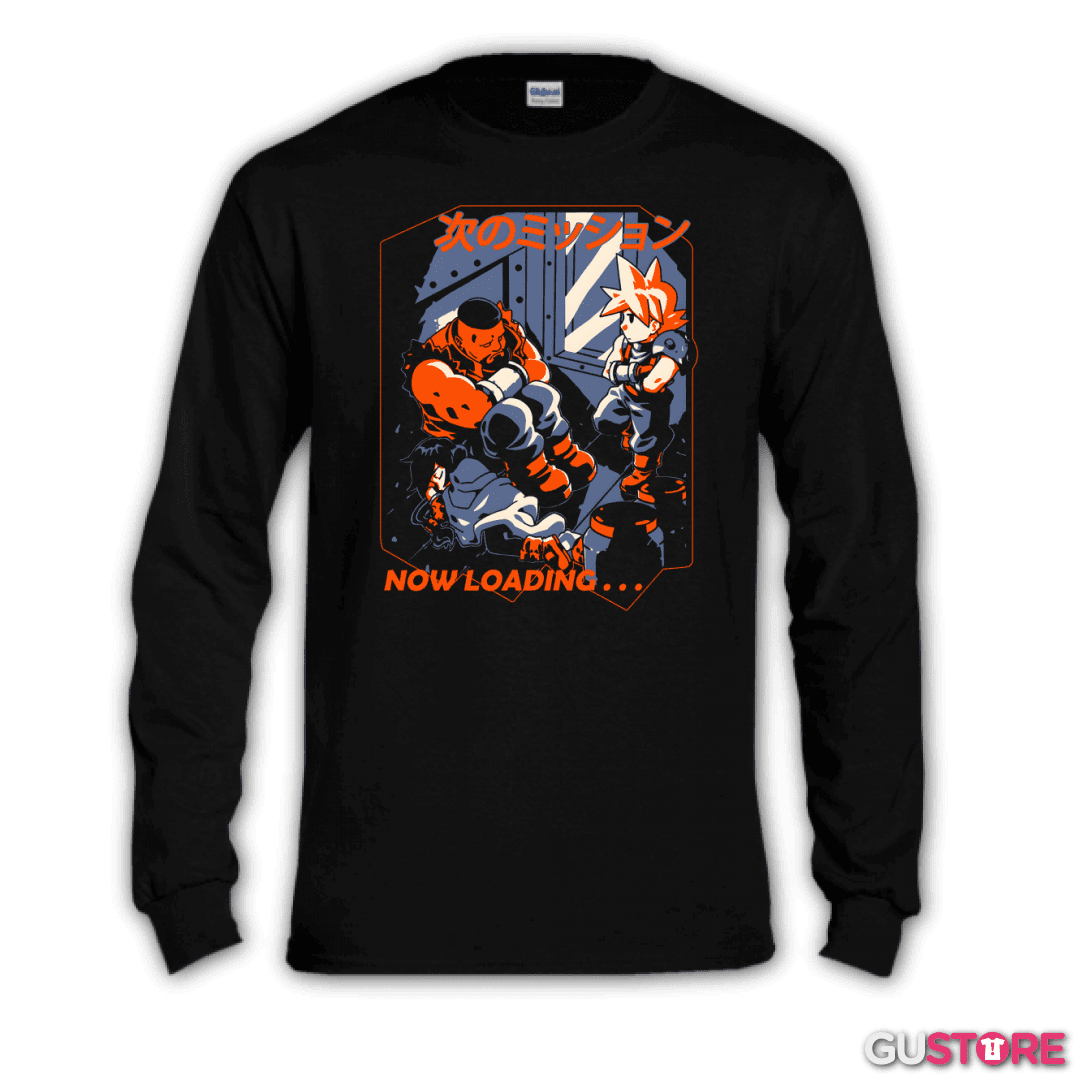 Polera manga larga Now Loading 