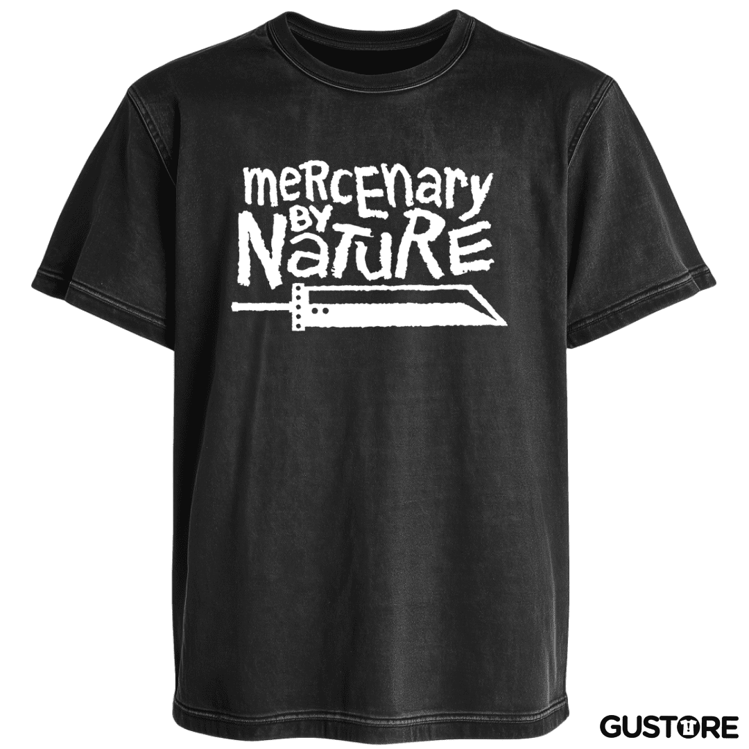 Polera desgastada Mercenario por Naturaleza 