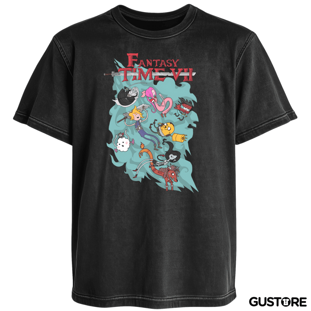 Polera desgastada Fantasy Time VII