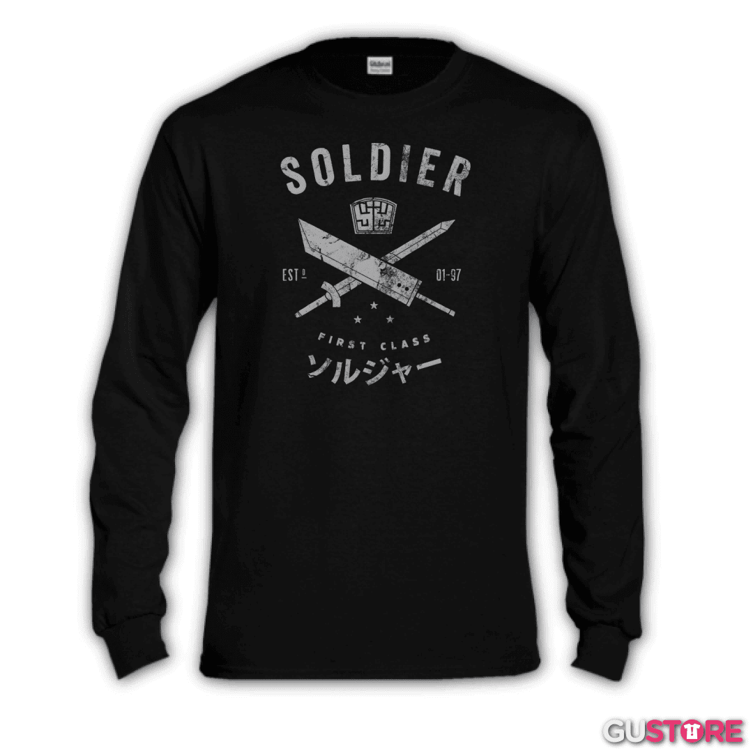 Polera manga larga Soldier First Class 