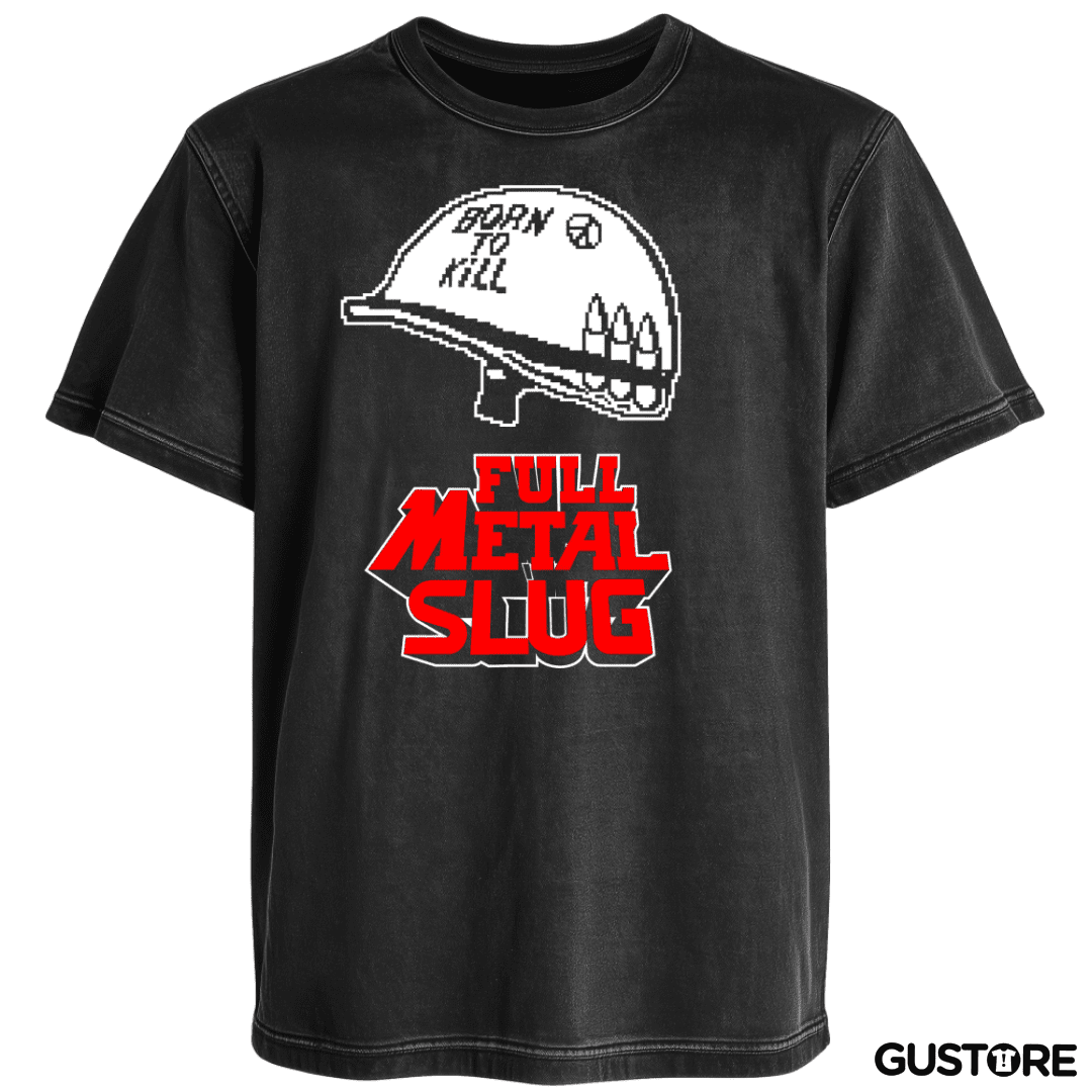 Polera desgastada Full Metal Slug