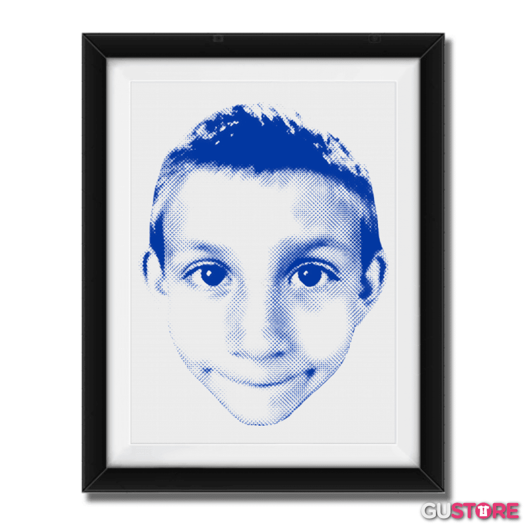 Cuadro decorativo Face Dewey