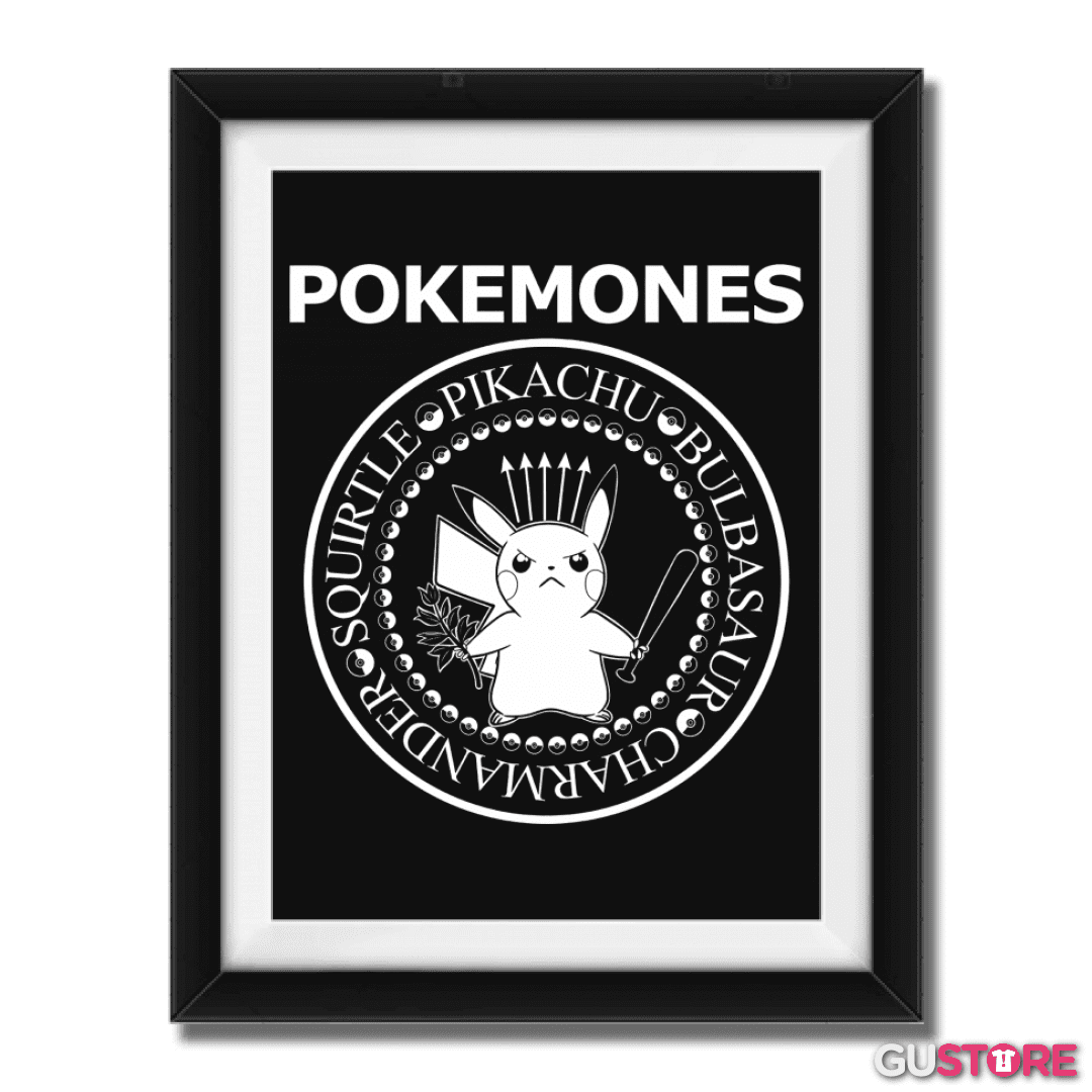 Cuadro decorativo P.O.K.E.M.O.N.E.S.