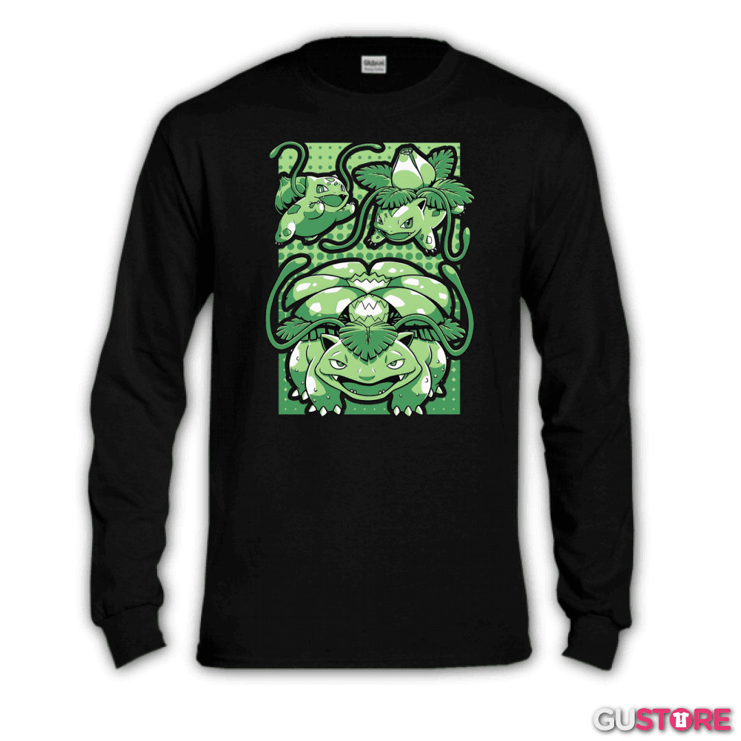 Polera manga larga Saur Evolution