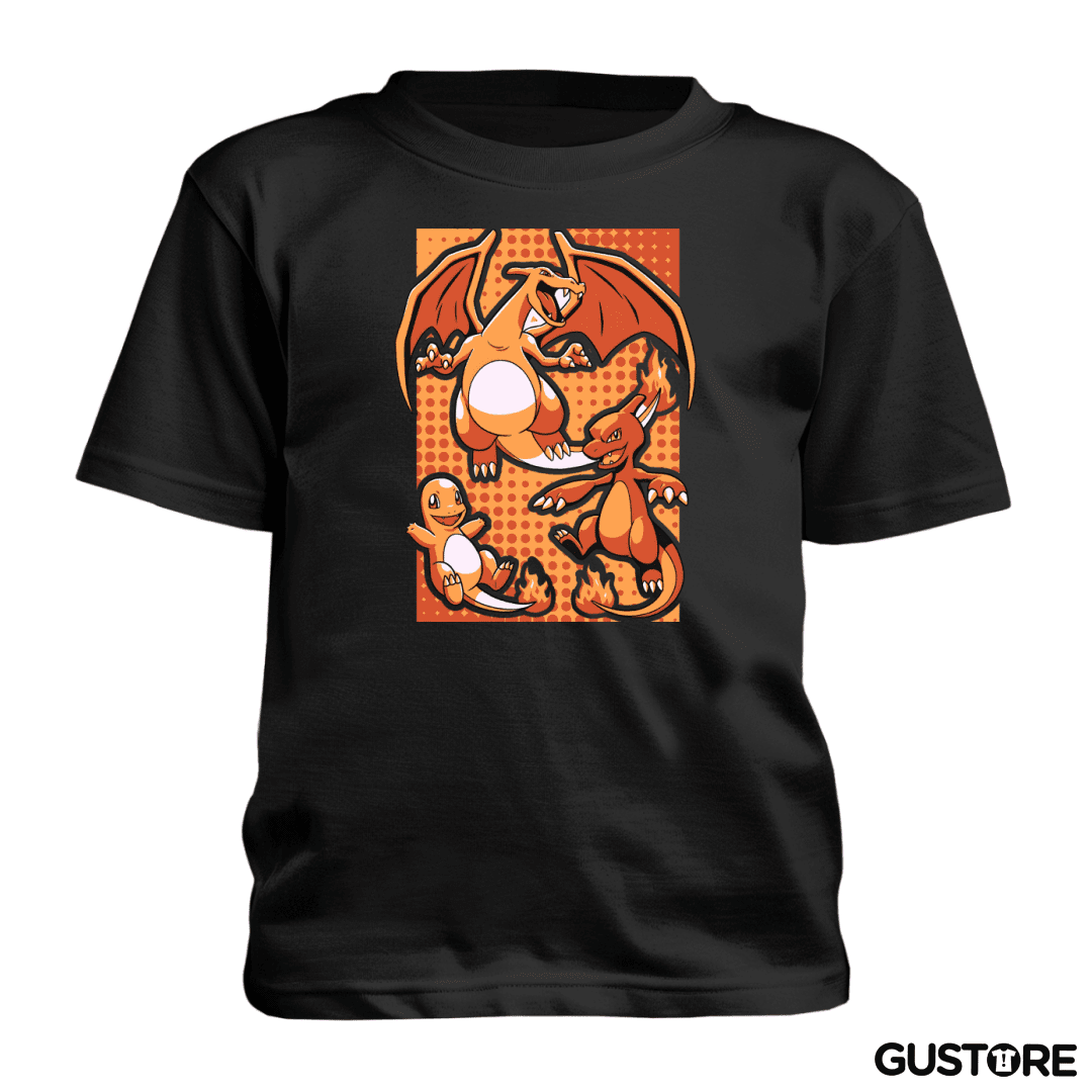 Polera de niño Char Evolution