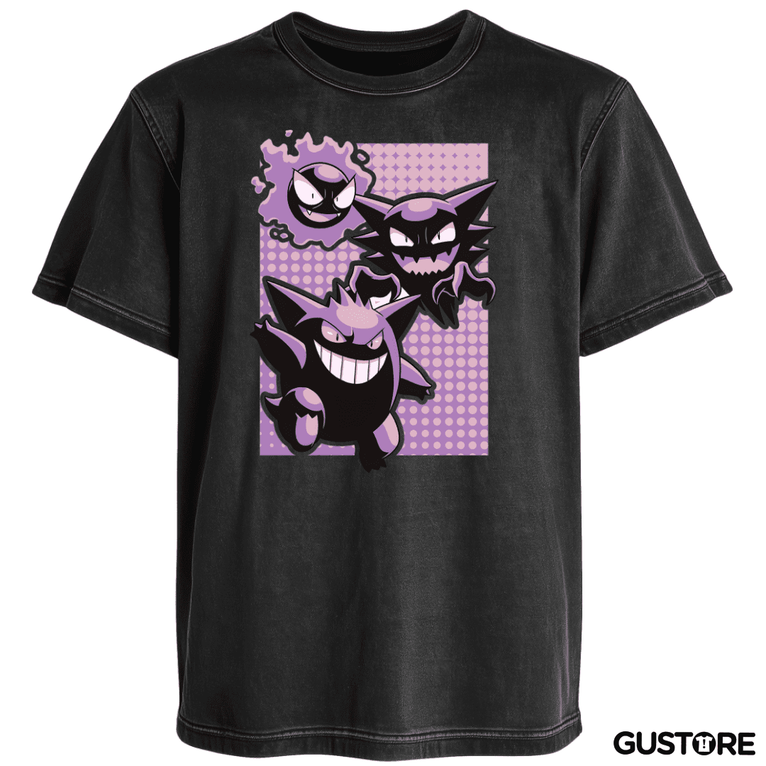 Polera desgastada Ghost Evolution