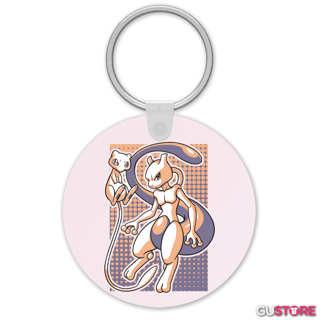 Llavero Mew & Mewtwo