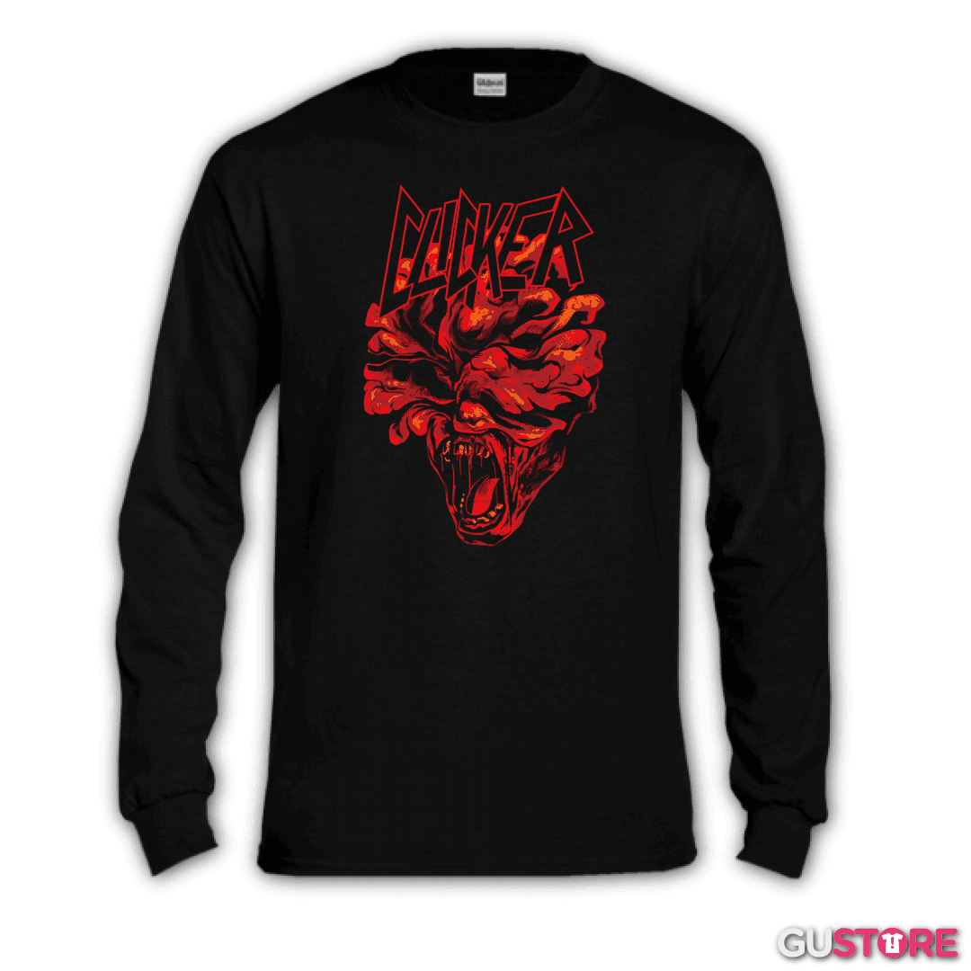 Polera manga larga Clicker Slayer