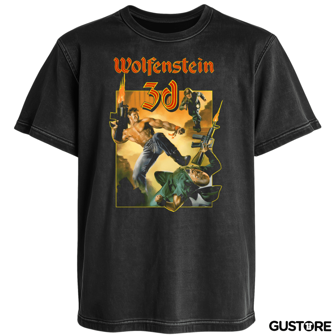 Polera desgastada Wolfenstein 3D