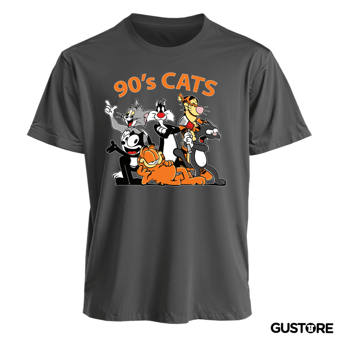 Polera Gatos de los 90s