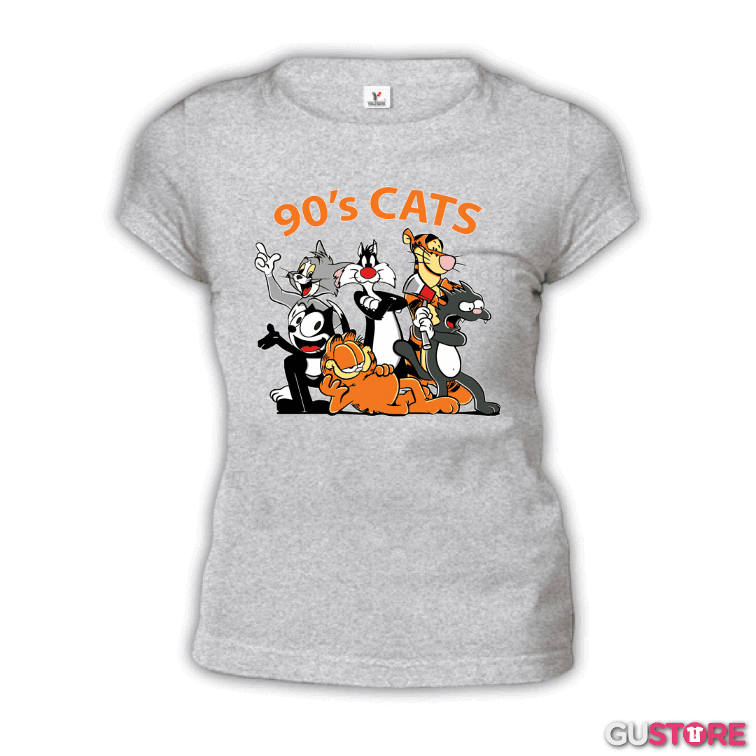 Polera de Mujer Gatos de los 90s