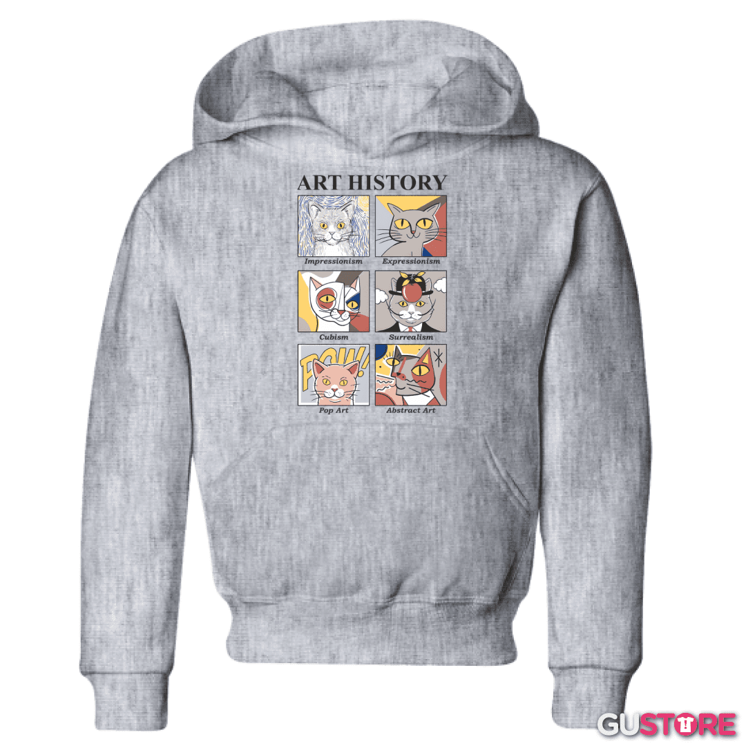 Poleron de niño Art Cats History