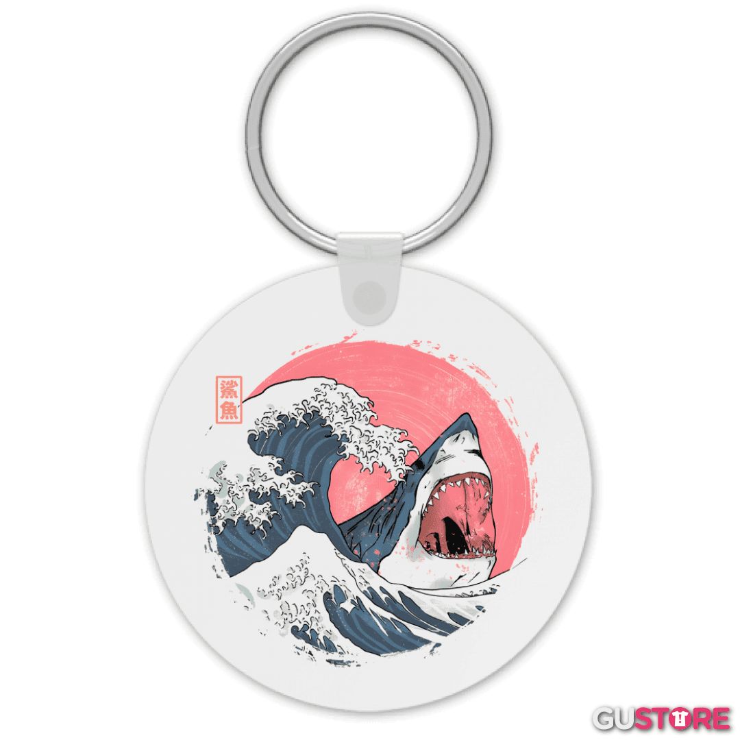 Llavero Tiburón de Hokusai