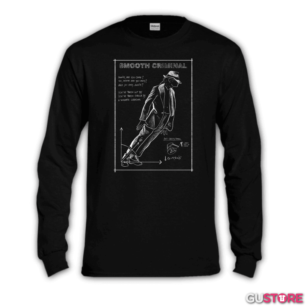 Polera manga larga Smooth Criminal