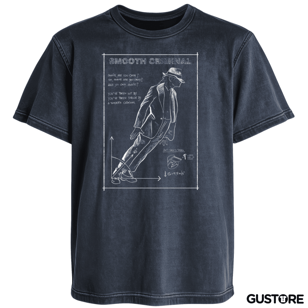 Polera desgastada Smooth Criminal