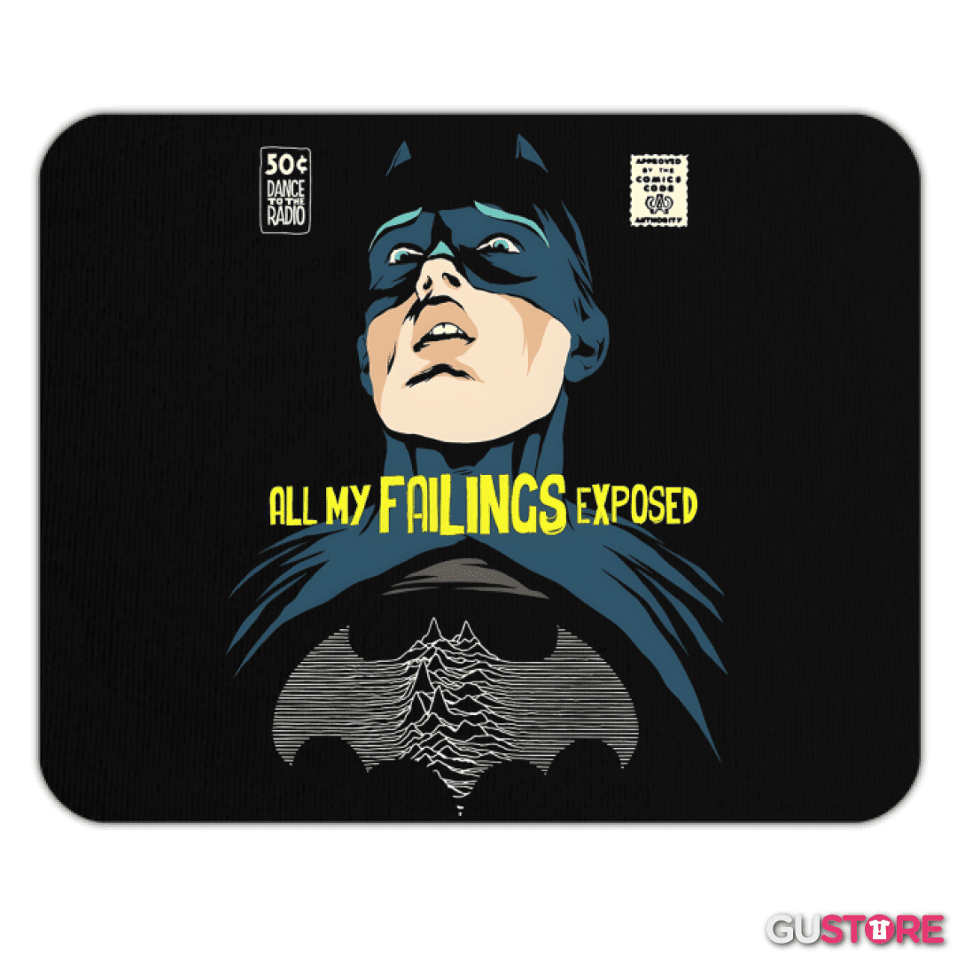 Mousepad All My Failings Exposed