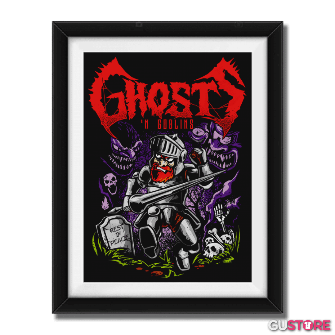 Cuadro decorativo Ghosts n Goblins
