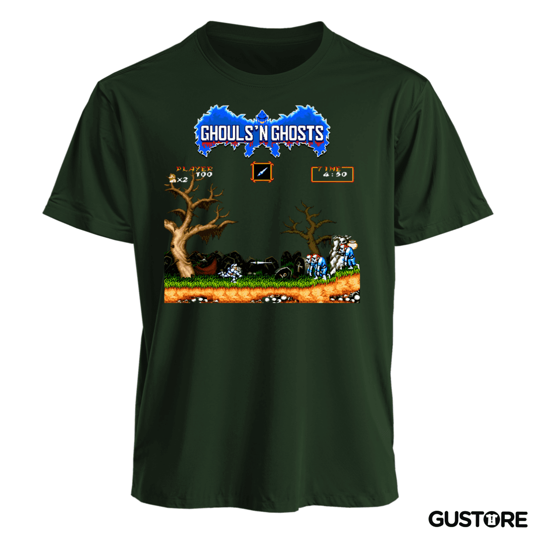Polera Ghouls 8 bits
