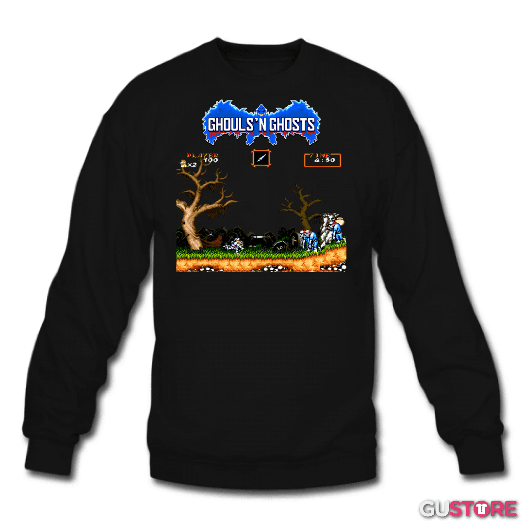Poleron polo Ghouls 8 bits