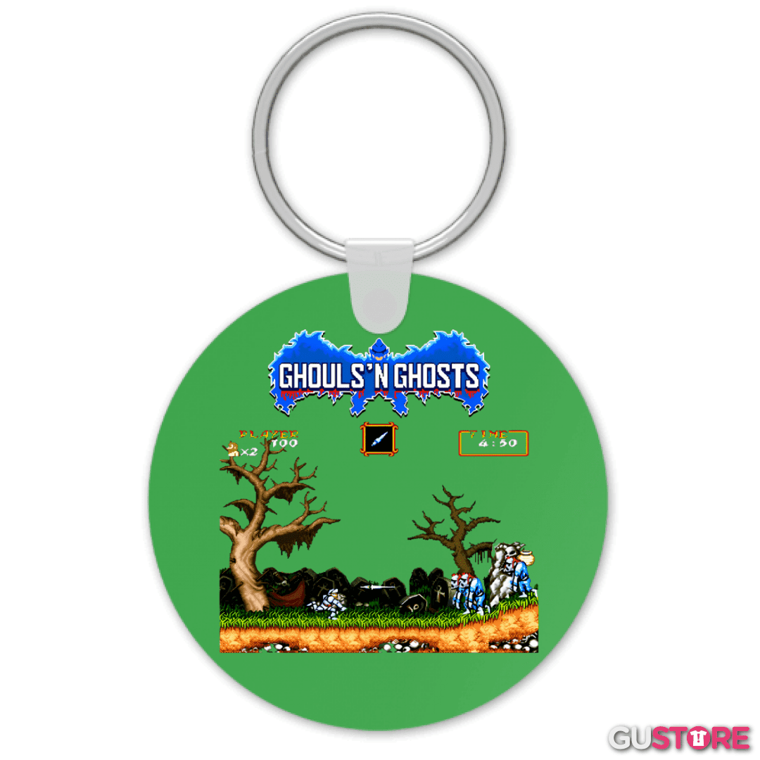 Llavero Ghouls 8 bits
