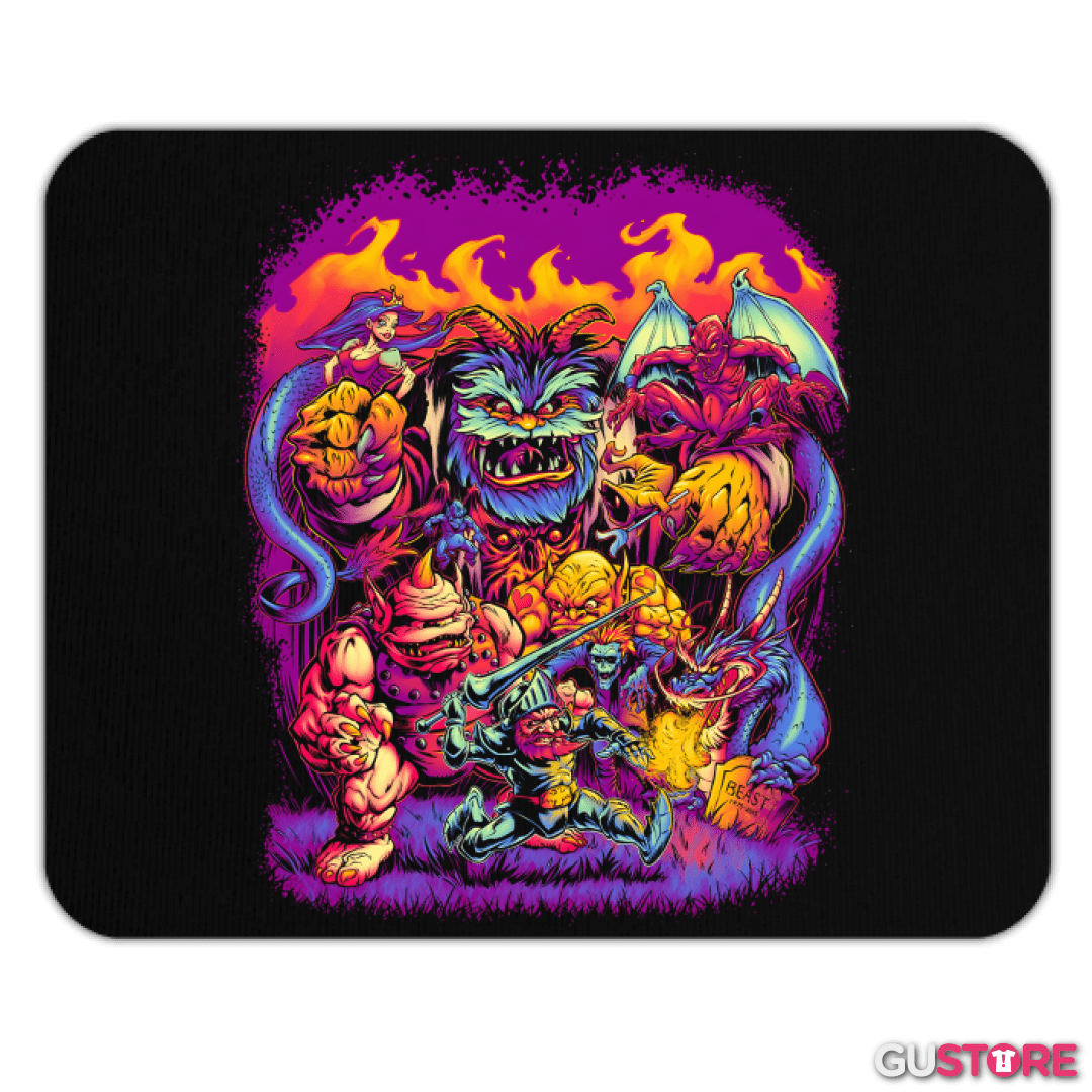 Mousepad Sir Arthur contra las Fuerzas del Mal