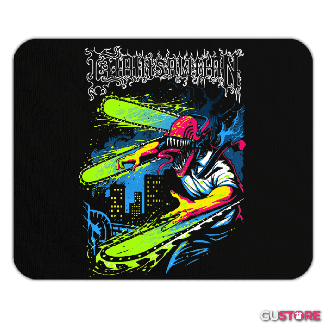Mousepad Chainsaw Filth