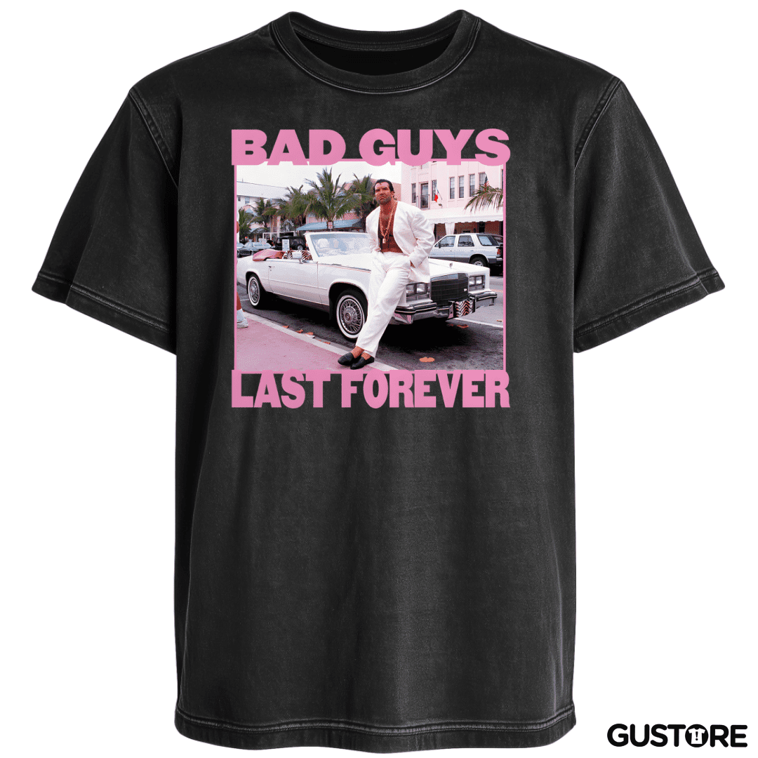 Polera desgastada Bad Buys