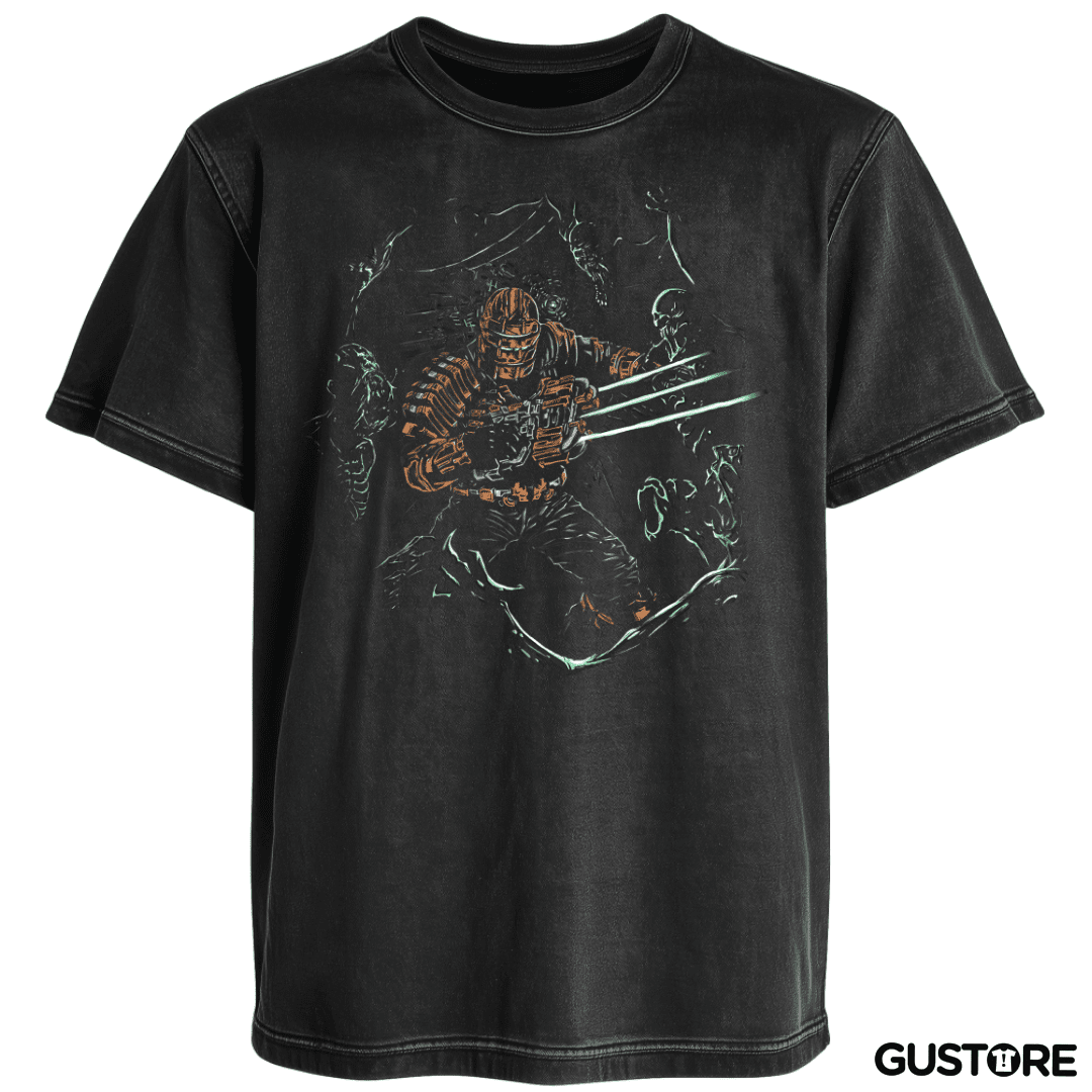 Polera desgastada Asesino de Necromorfos