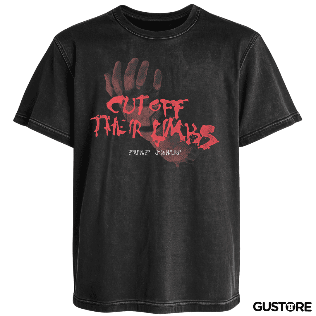 Polera desgastada Cut off their Limbs