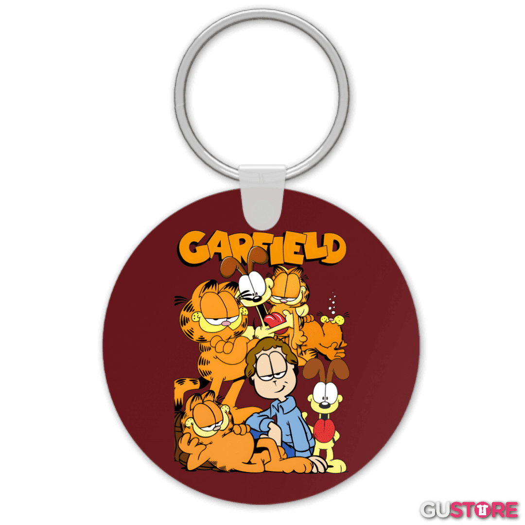 Llavero Gardfield y sus Amigos