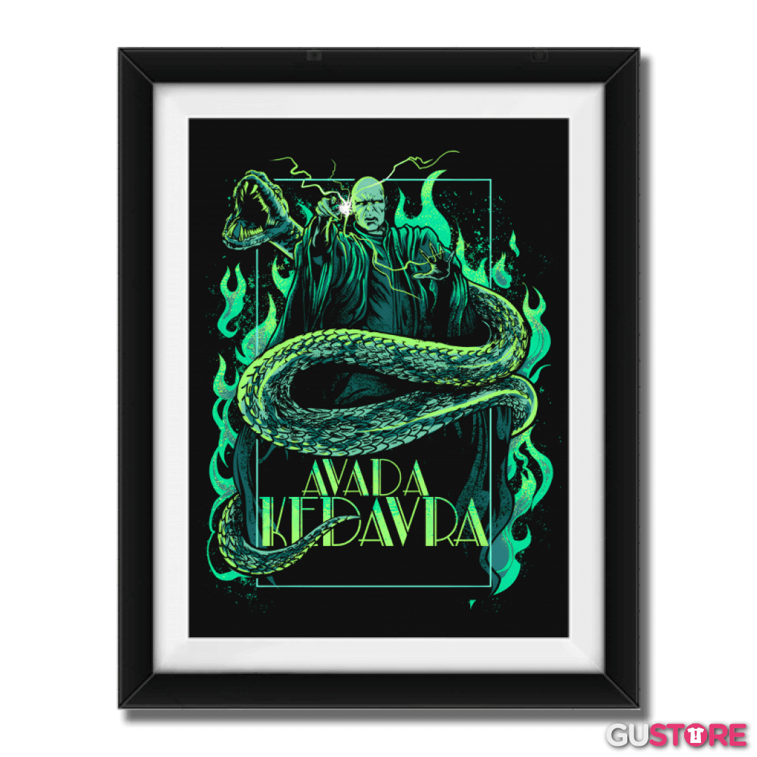 Cuadro decorativo Avada Kedavra