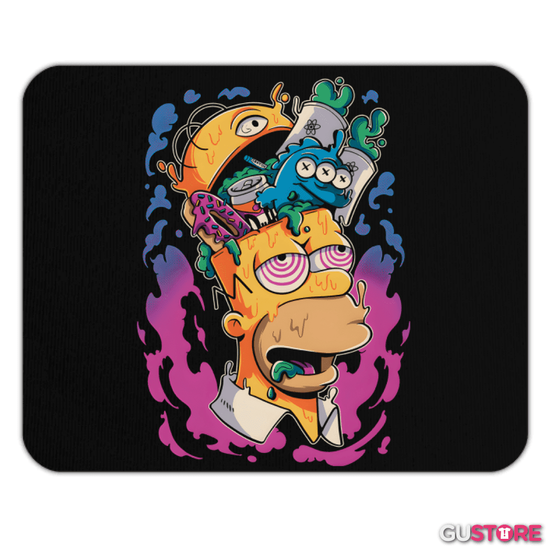 Mousepad Homero en la Tóxica