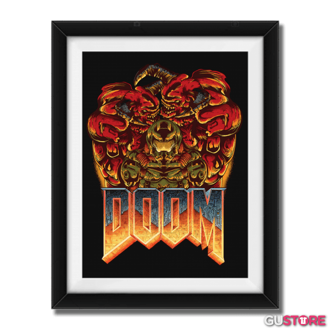 Cuadro decorativo Doom 2016 II