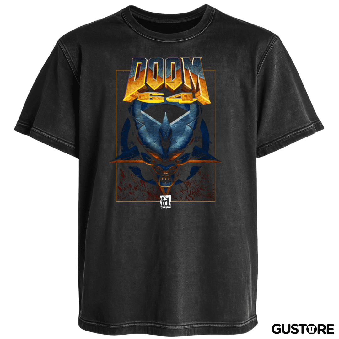 Polera desgastada Doom 64