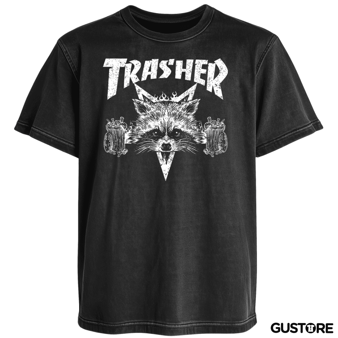 Polera desgastada Trasher