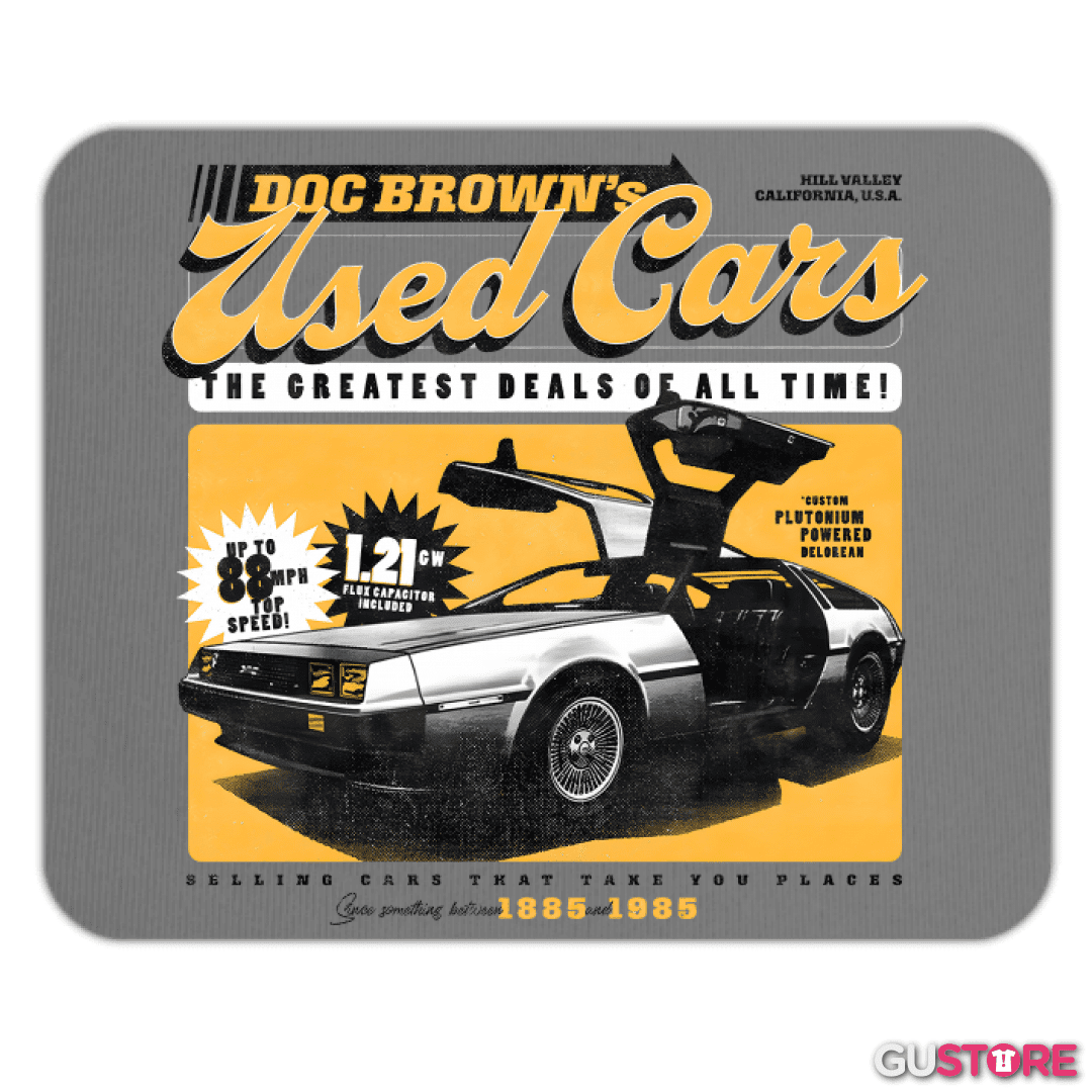 Mousepad Delorean del 85