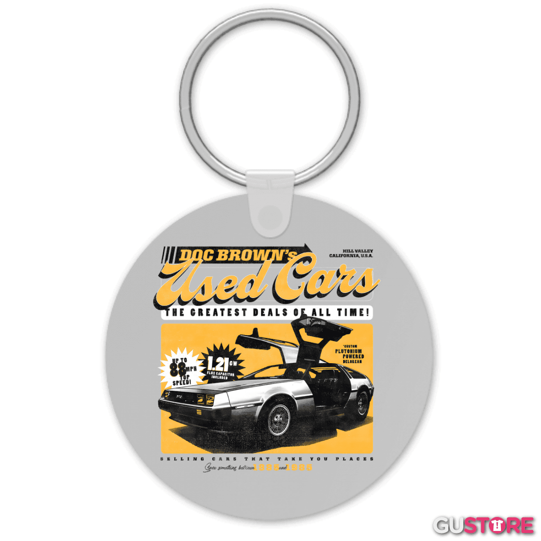 Llavero Delorean del 85