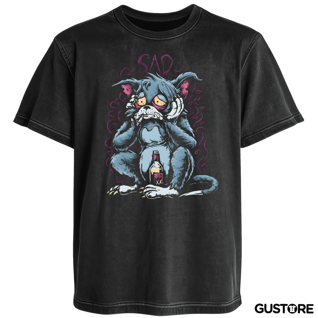 Polera desgastada Tamos de la Perra