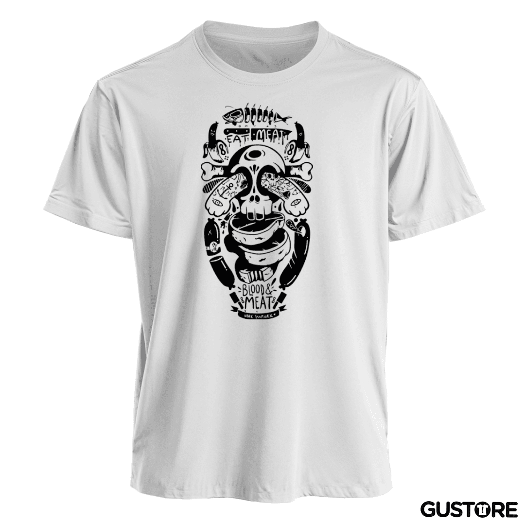 Polera Skull and arm