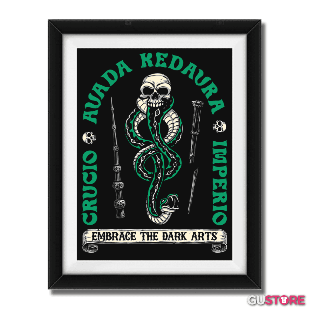 Cuadro decorativo Maldiciones Imperdonables