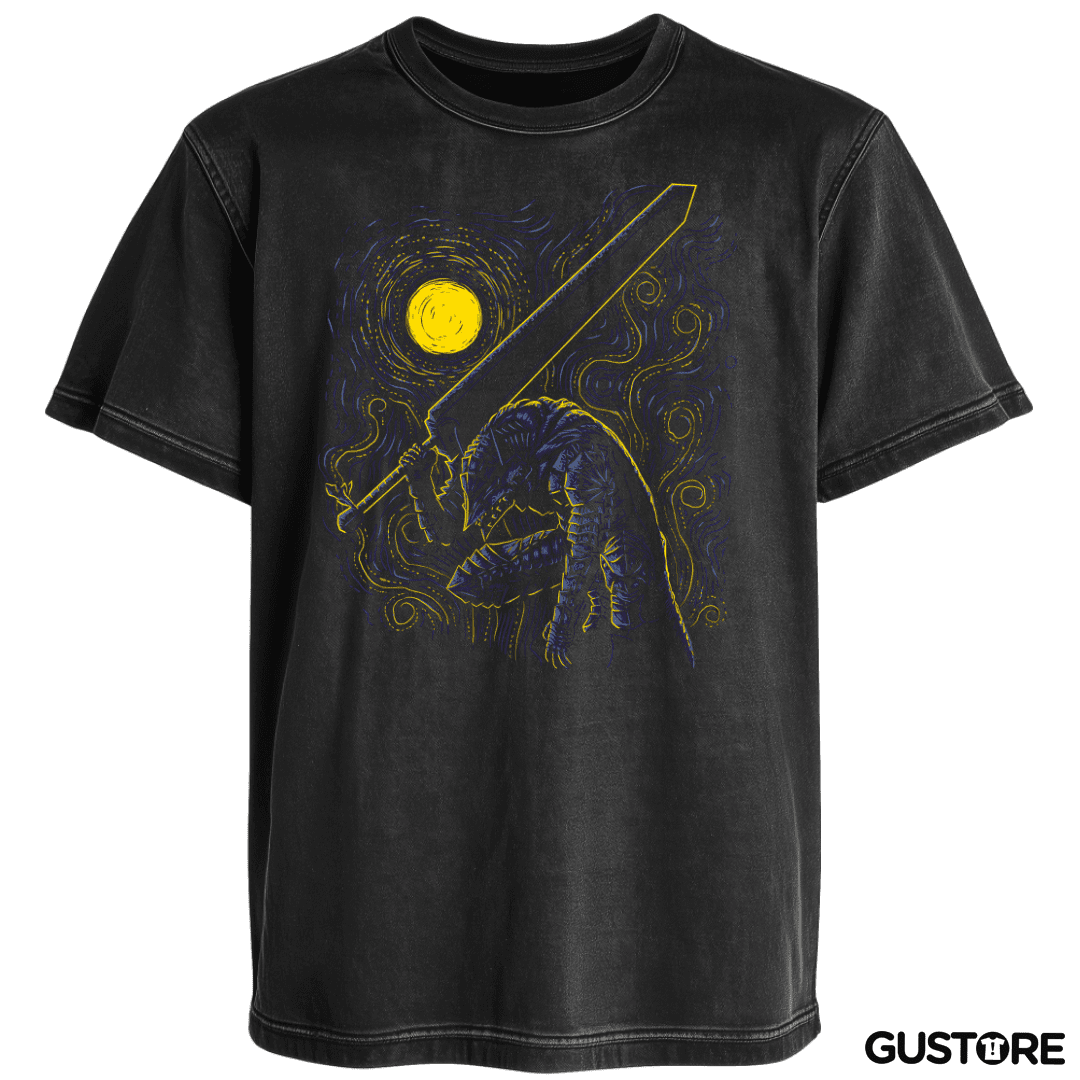 Polera desgastada van Guts