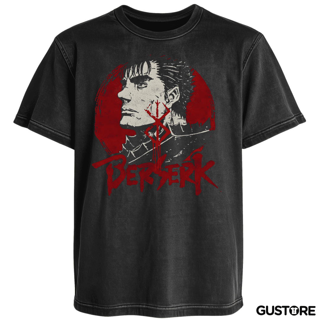 Polera desgastada Sacrificio Guts