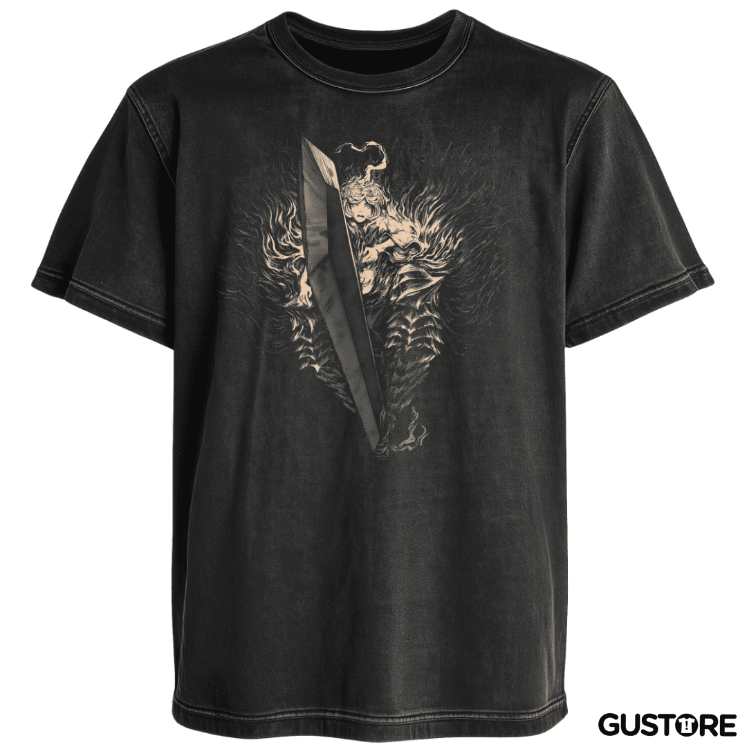 Polera desgastada Espadachin Matadragones