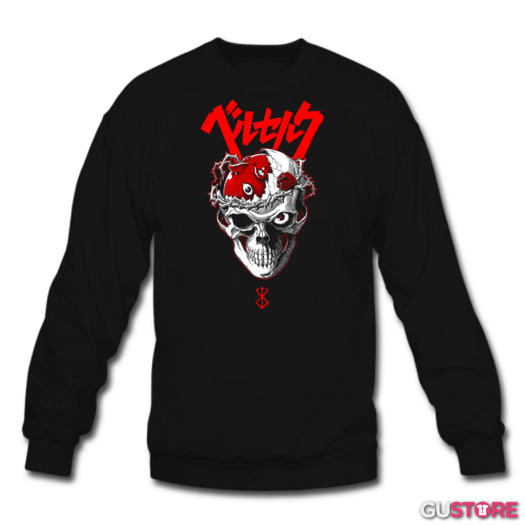 Poleron polo Skull Beherit