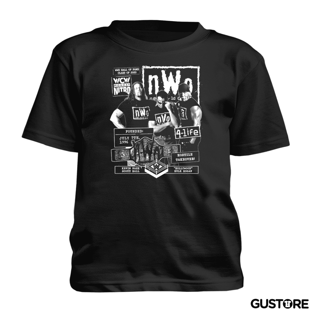 Polera de niño nWo 4 life