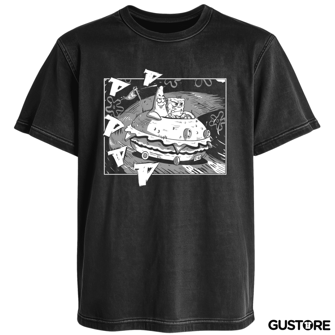 Polera desgastada Initial Esponja