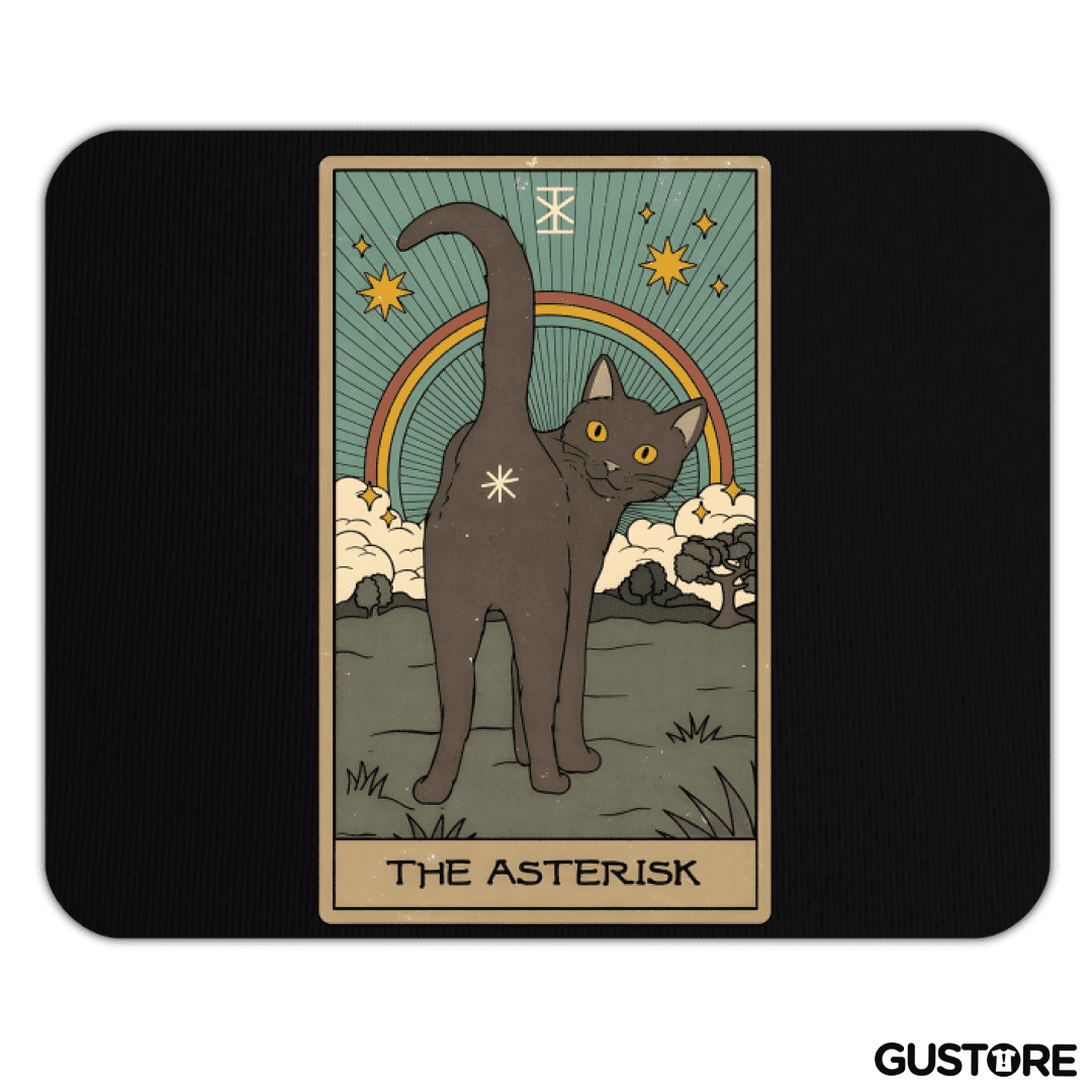 Mousepad Gatito Asterisco 