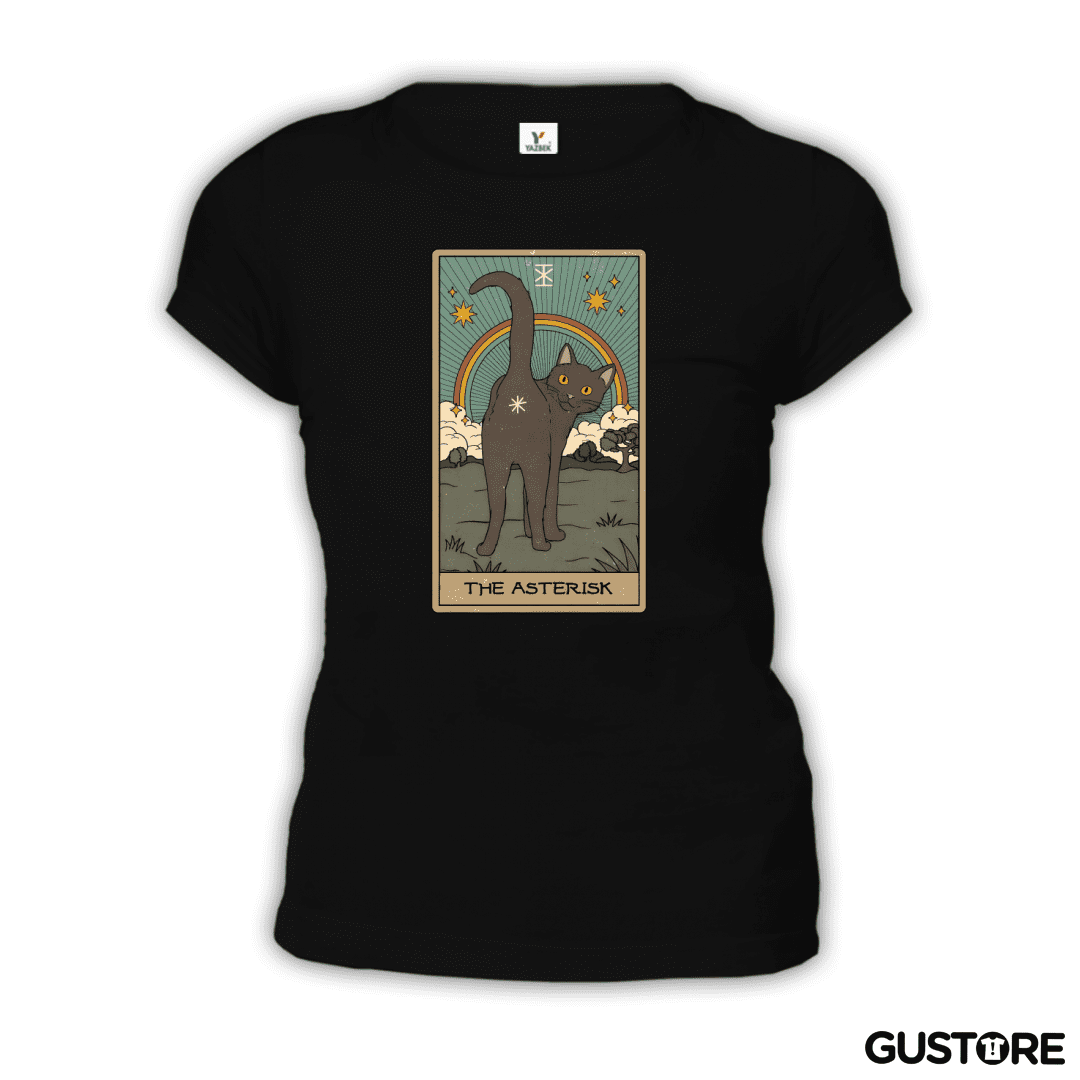Polera de Mujer Gatito Asterisco 