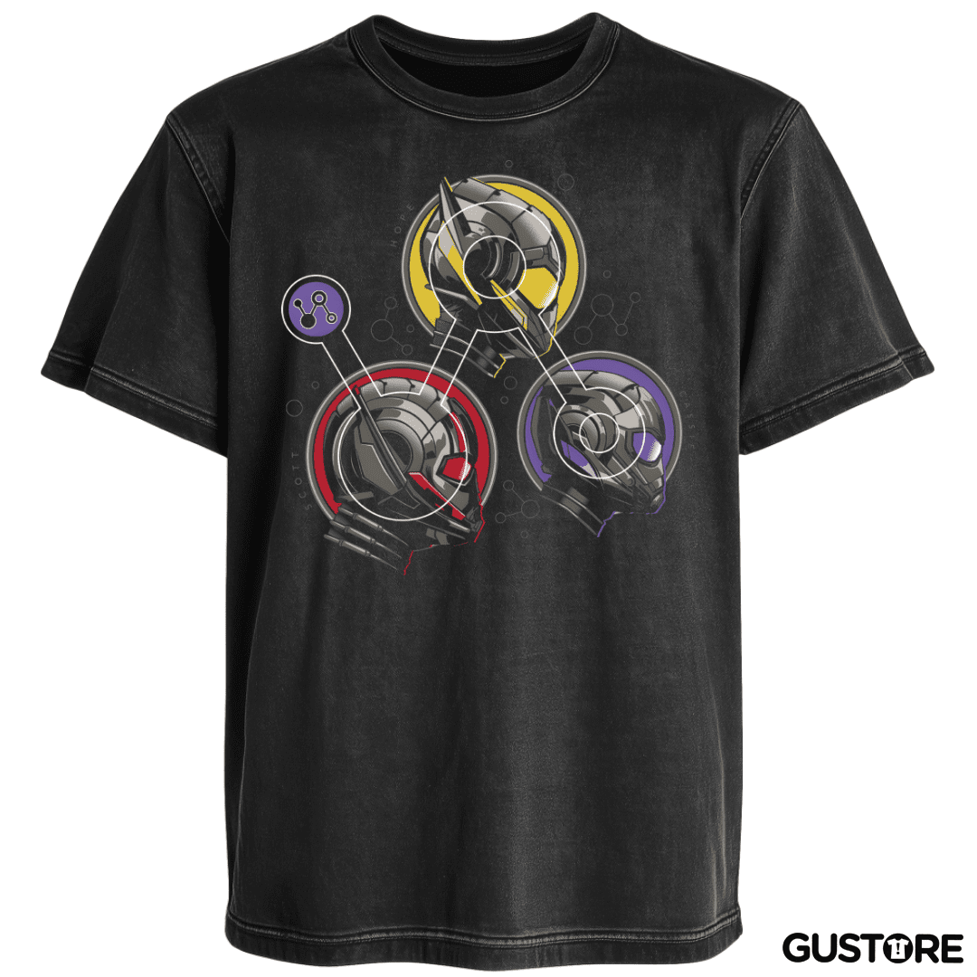 Polera desgastada Team Hormiga